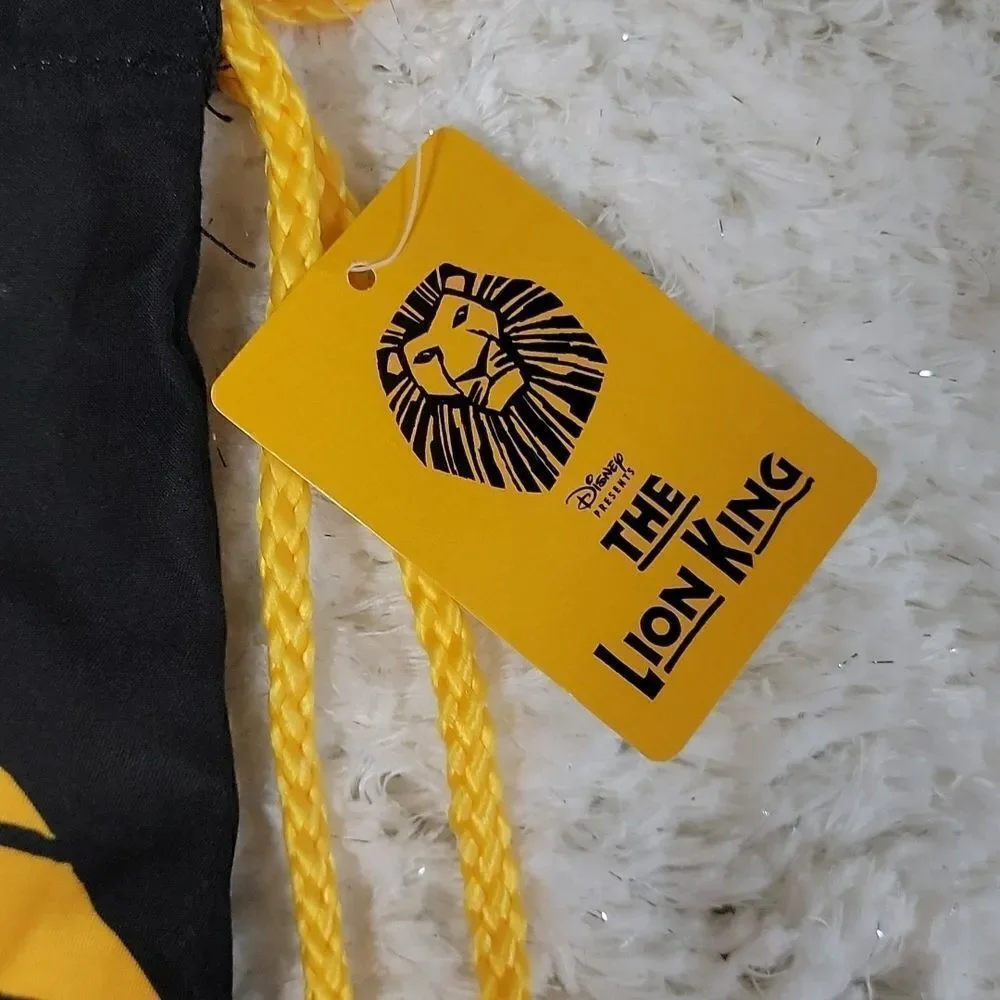 DISNEY'S THE LION KING DRAWSTRING CINCH BAG - NEW WITH TAGS!